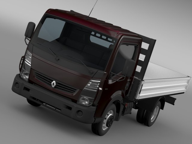 renault maxity tipper 2015 3D 模型 .c4d .max .obj .3ds .fbx .stl .blend 