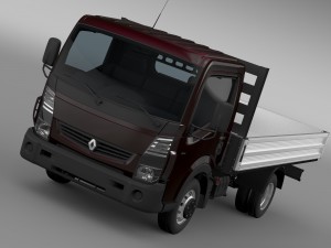 renault maxity tipper 2015 3D Model