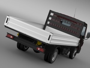 renault maxity tipper 2015 3D 模型