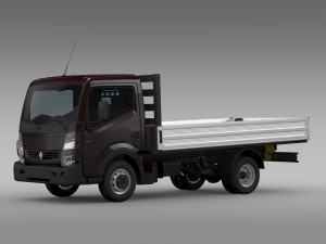 renault maxity tipper 2015 3D 模型