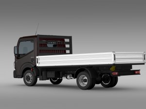 renault maxity tipper 2015 3D 模型
