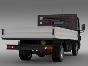 renault maxity tipper 2015 3D 模型