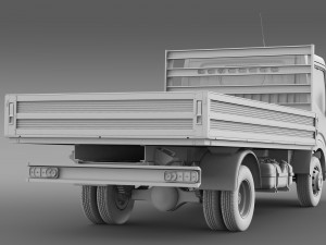 renault maxity tipper 2015 3D 模型