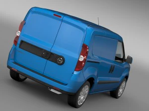 opel combo swb cargo 2015 d 3D Model