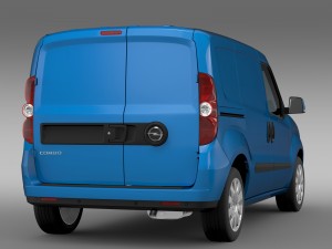 opel combo swb cargo 2015 d 3D Model