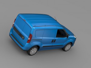 opel combo swb cargo 2015 d 3D Model