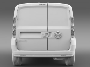 opel combo swb cargo 2015 d 3D Model