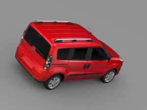 opel combo tour d 2015 3D Model