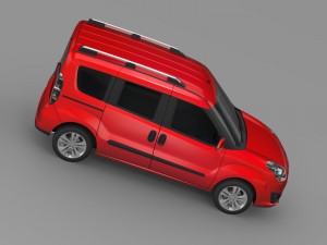 opel combo tour d 2015 3D Model