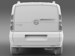 opel combo tour d 2015 3D Model
