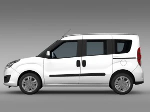 opel combo tour ecoflex d 2015 3D Model