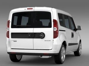 opel combo tour ecoflex d 2015 3D Model