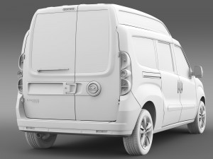 opel combo tour high roof lwb d 2015 3D 模型