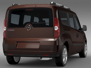 opel combo tour lwb d 2015 3D Модель