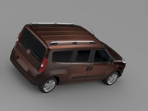 opel combo tour lwb d 2015 3D Модель