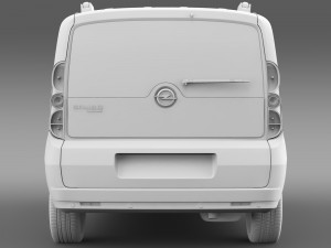 opel combo tour lwb d 2015 3D Модель