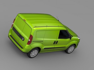 vauxhall combo h1l1 cargo 2015 3D Модель