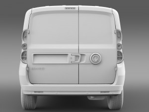 vauxhall combo h1l1 cargo 2015 3D Модель