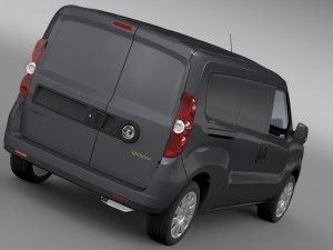 vauxhall combo h1l2 cargo 2015 3D Model