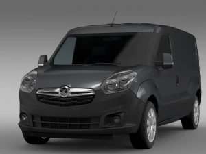 vauxhall combo h1l2 cargo 2015 3D Model