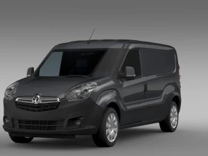 vauxhall combo h1l2 cargo 2015 3D Model