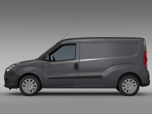 vauxhall combo h1l2 cargo 2015 3D Model