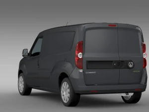 vauxhall combo h1l2 cargo 2015 3D Model