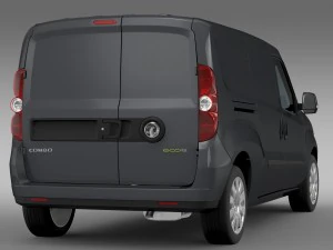 vauxhall combo h1l2 cargo 2015 3D Model