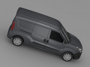 vauxhall combo h1l2 cargo 2015 3D Model