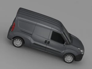 vauxhall combo h1l2 cargo 2015 3D Model