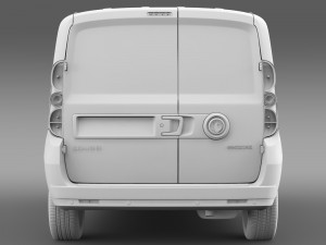 vauxhall combo h1l2 cargo 2015 3D Model