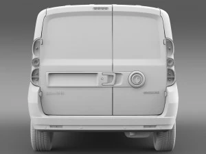vauxhall combo h1l2 cargo 2015 3D Model