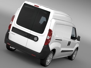 vauxhall combo h2l2 cargo 2015 3D मॉडल