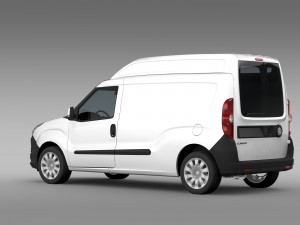 vauxhall combo h2l2 cargo 2015 3D मॉडल