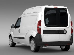 vauxhall combo h2l2 cargo 2015 3D मॉडल