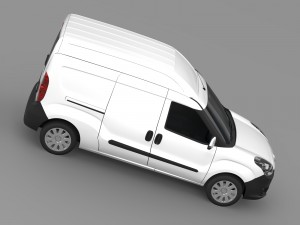 vauxhall combo h2l2 cargo 2015 3D मॉडल