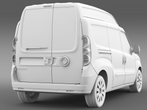 vauxhall combo h2l2 cargo 2015 3D मॉडल