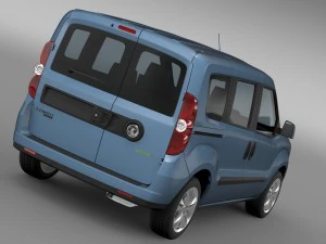 vauxhall combo tour ecoflex h1l1 2015 3D Model