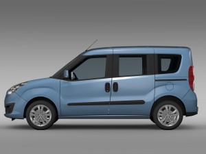 vauxhall combo tour ecoflex h1l1 2015 3D-Modell