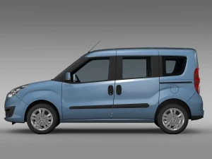 vauxhall combo tour ecoflex h1l1 2015 3D Model