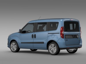 vauxhall combo tour ecoflex h1l1 2015 3D-Modell
