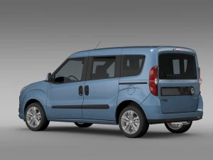 vauxhall combo tour ecoflex h1l1 2015 3D Model
