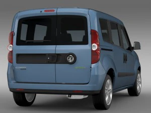 vauxhall combo tour ecoflex h1l1 2015 3D Model