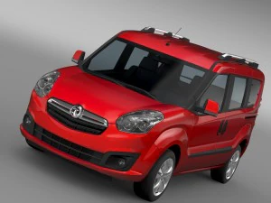 Opel Combo Tour H1L1 2015 3D Modell