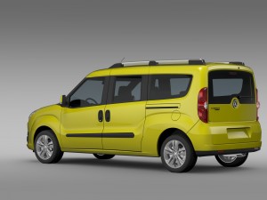 vauxhall combo tour h1l2 2015 3Dモデル