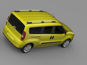 vauxhall combo tour h1l2 2015 3D Model