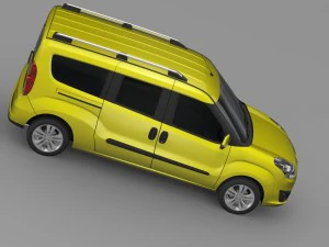 vauxhall combo tour h1l2 2015 3D Model