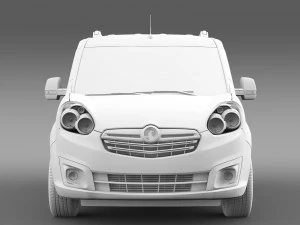 vauxhall combo tour h1l2 2015 3D Model