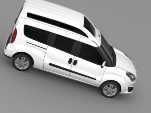 vauxhall combo tour h2l2 2015 3D Model
