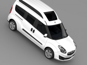 vauxhall combo tour h2l2 2015 3D Model
